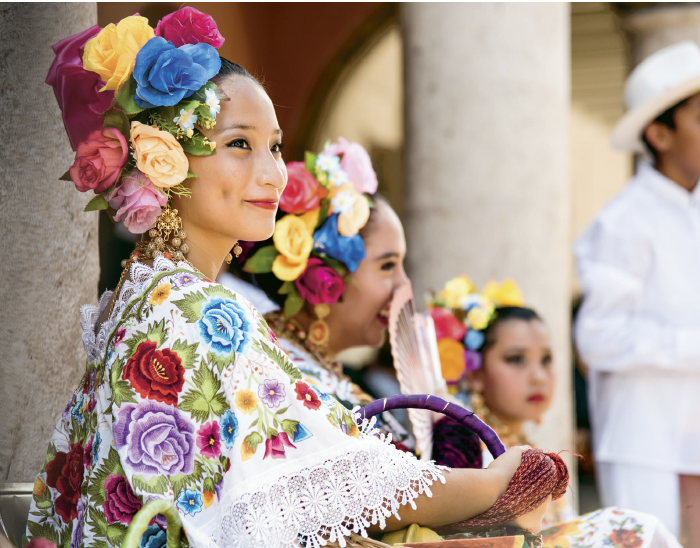 mujeres indígenas en mérida